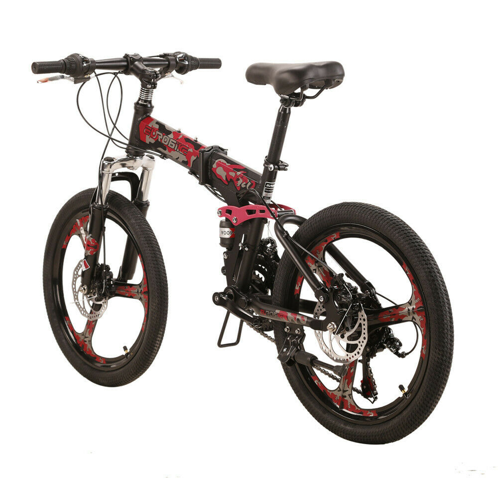 HYG20 Dual Suspension Folding Bike 20 K Wheel 18 Speed  Youth Mountain Bicycle - Fresh Stock Dated February 2026