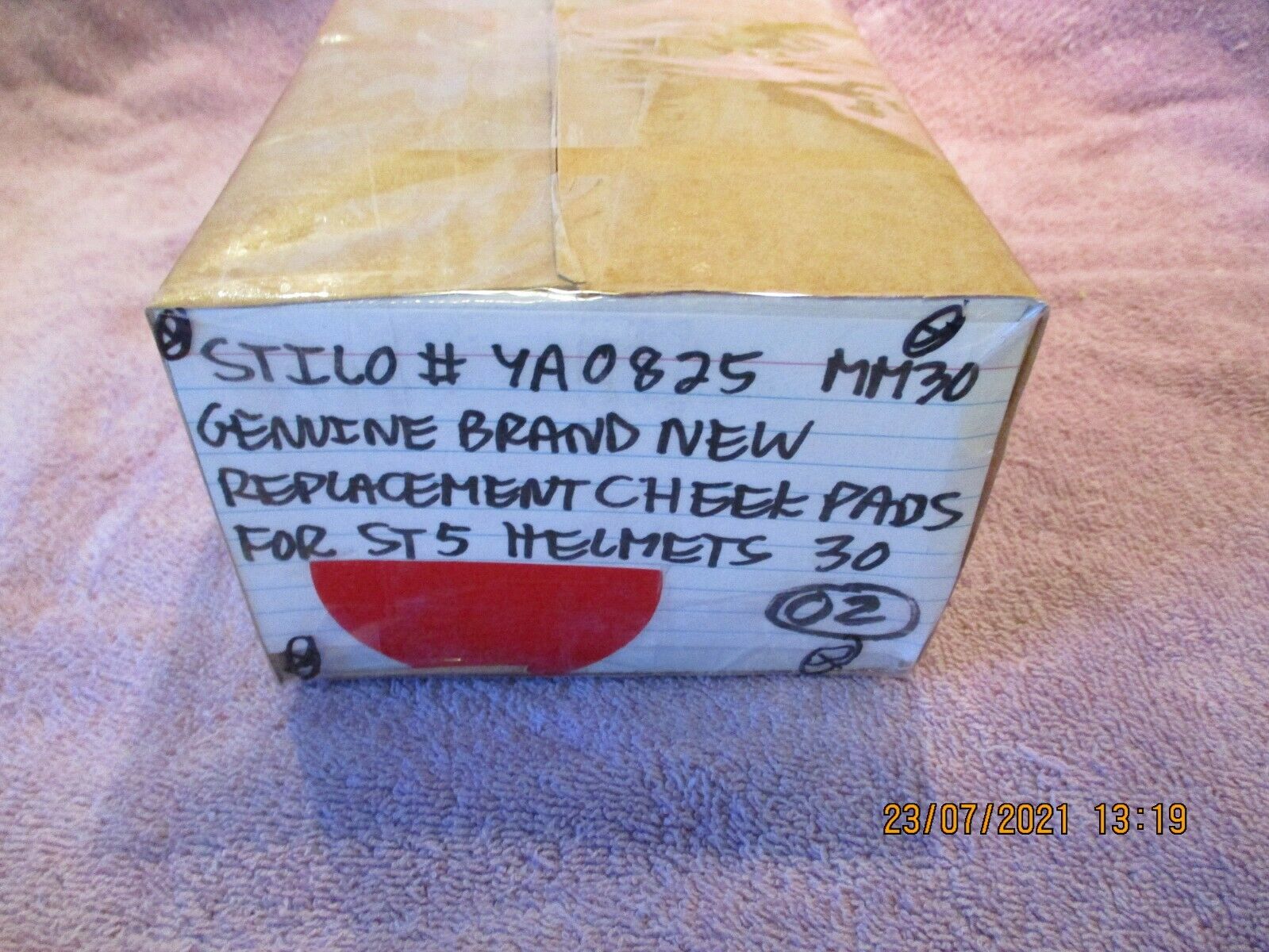 STILO YA0825 ST5 BRAND NEW REPLACEMENT CHEEK PADS HELMET MM30 FREE SHIPPING - Fresh Stock Dated February 2026