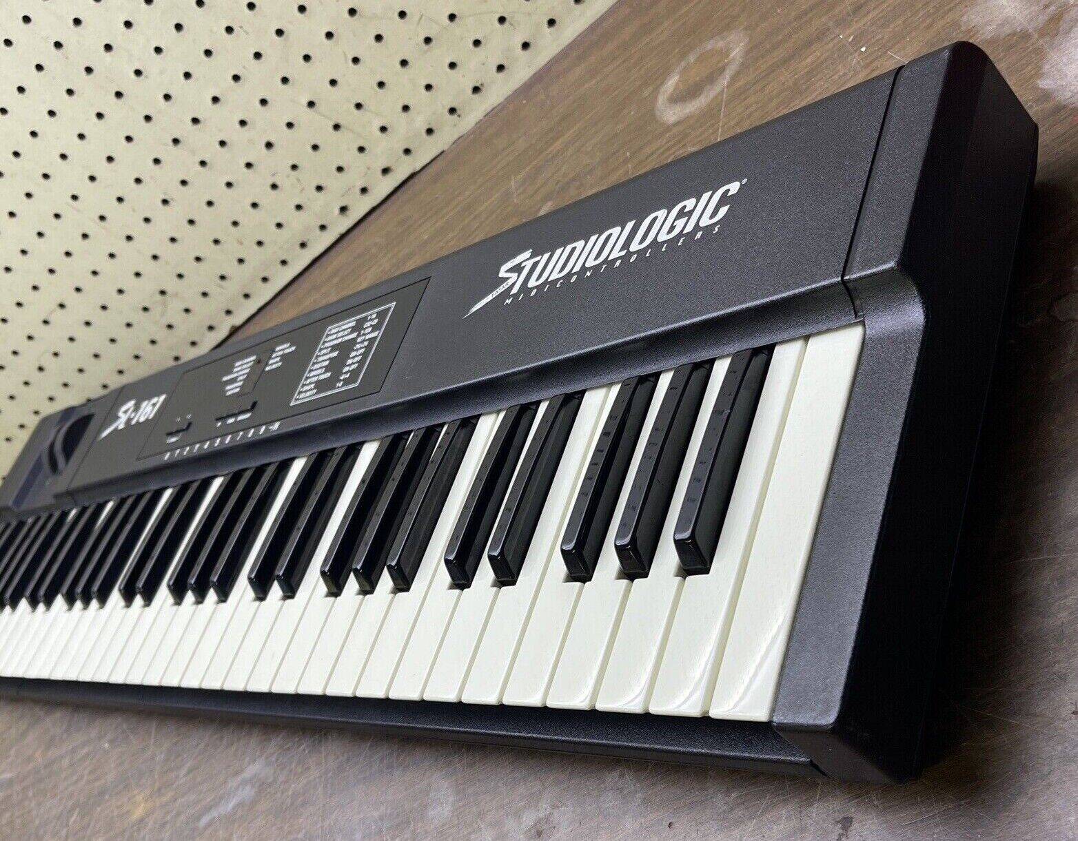 Studiologic SL-161 MIDI FATAR Controller No Power Supply Tested Works Great - Fresh Stock Dated February 2026