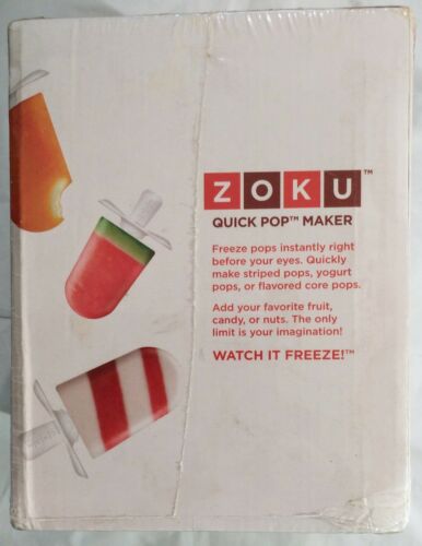Zoku Quick Pop Maker makes up To 9 Pops NEW Sealed - Fresh Stock Dated December 2025