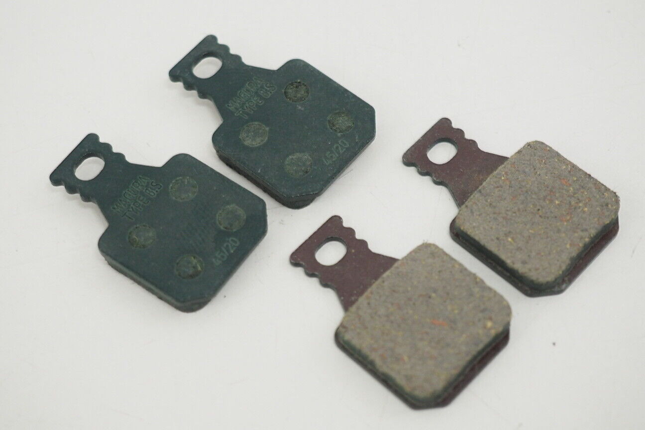 New! Magura 7.S Mountain Bicycle Disc Brake Pad Set (2) w/ Hardware Black - Fresh Stock Dated February 2026