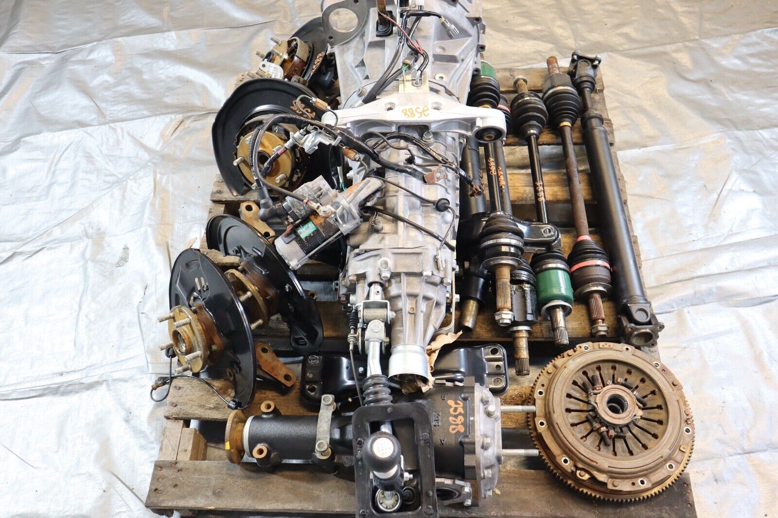 2021 SUBARU IMPREZA WRX STI 6 SPEED TRANSMISSION SWAP TY856UW6AB 10,881 MILES - Fresh Stock Dated February 2026