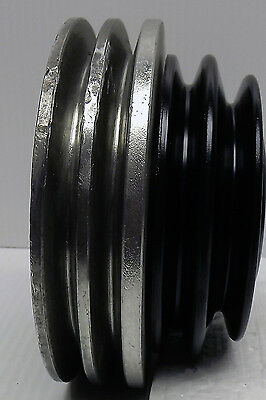 PULLEY, VW 1.6+ PATHFINDER-50/55MF ADDITIONAL 6.5 INCH DUAL 10MM BELT DRIVE - Fresh Stock Dated February 2026