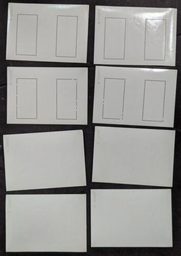 EDW1949SELL : BURUNDI 1964 Scott #68-72 Olympics Blks of 4 + 4 S/S perf & Imperf - Fresh Stock Dated December 2025