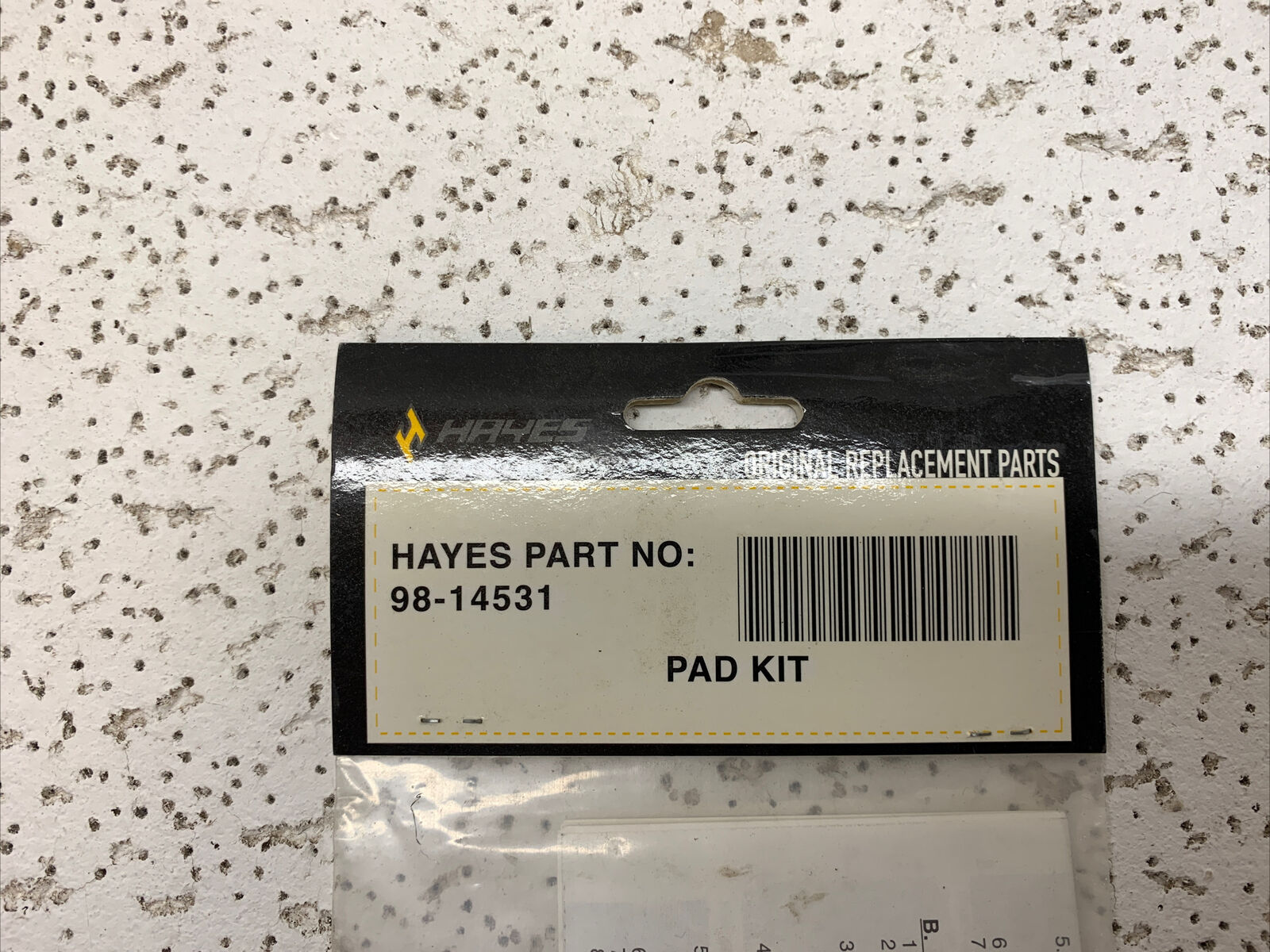 Hayes 98-14531 pad kit (2 Pairs) - Fresh Stock Dated February 2026