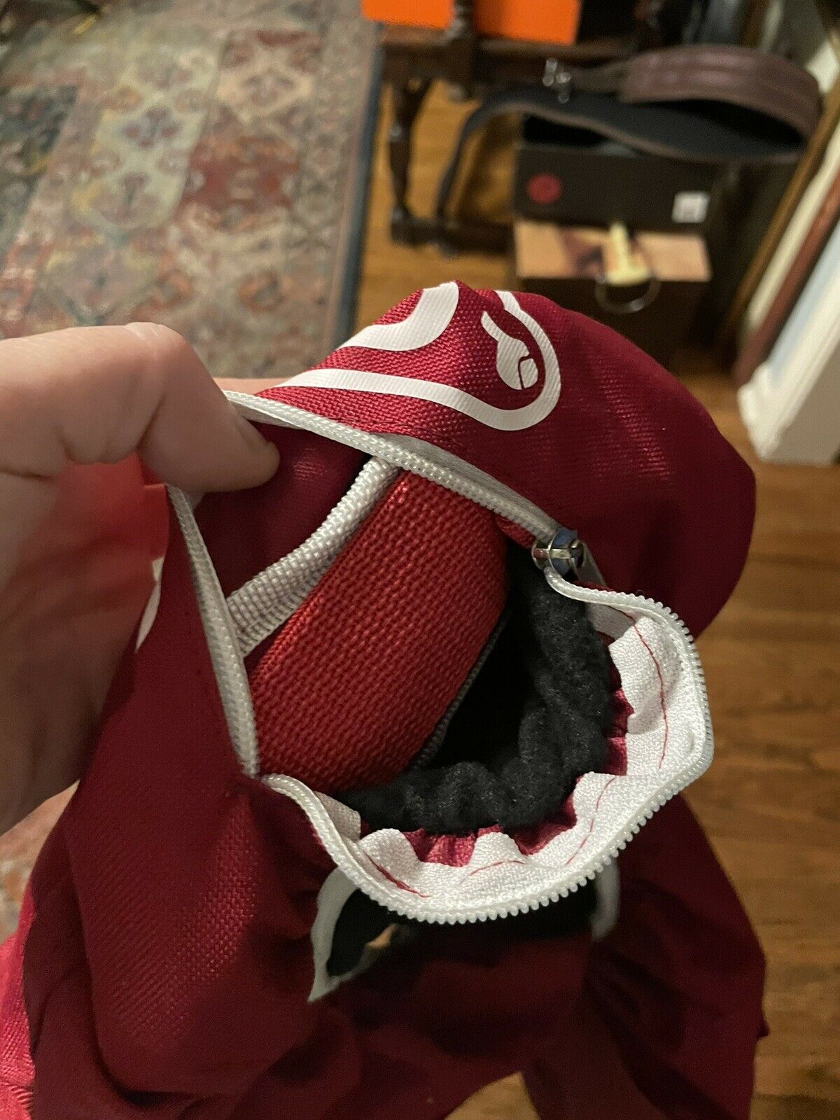 CWD Saddle Cover Protector Red Waterproof Carry Strap Stirrup Holes - Fresh Stock Dated December 2025