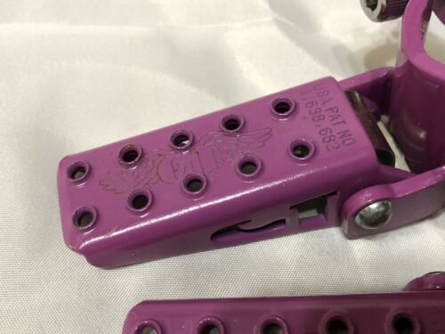 GT 2ND GEN FORK STANDERS LAVENDER PURPLE SECOND GENERATION PEGS OLD SCHOOL BMX - Fresh Stock Dated December 2025
