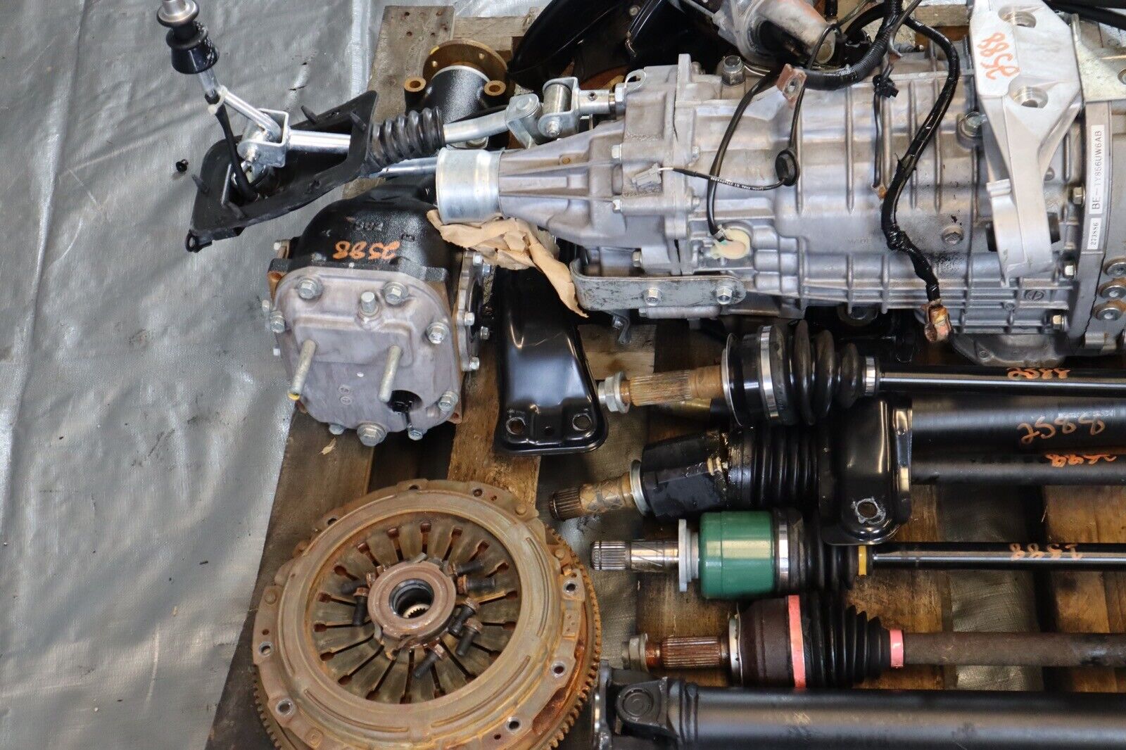 2021 SUBARU IMPREZA WRX STI 6 SPEED TRANSMISSION SWAP TY856UW6AB 10,881 MILES - Fresh Stock Dated February 2026