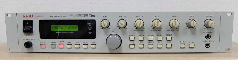 Akai EWI3030m Sound ntroller Synthesizer Good Condition Silver Working - Fresh Stock Dated February 2026