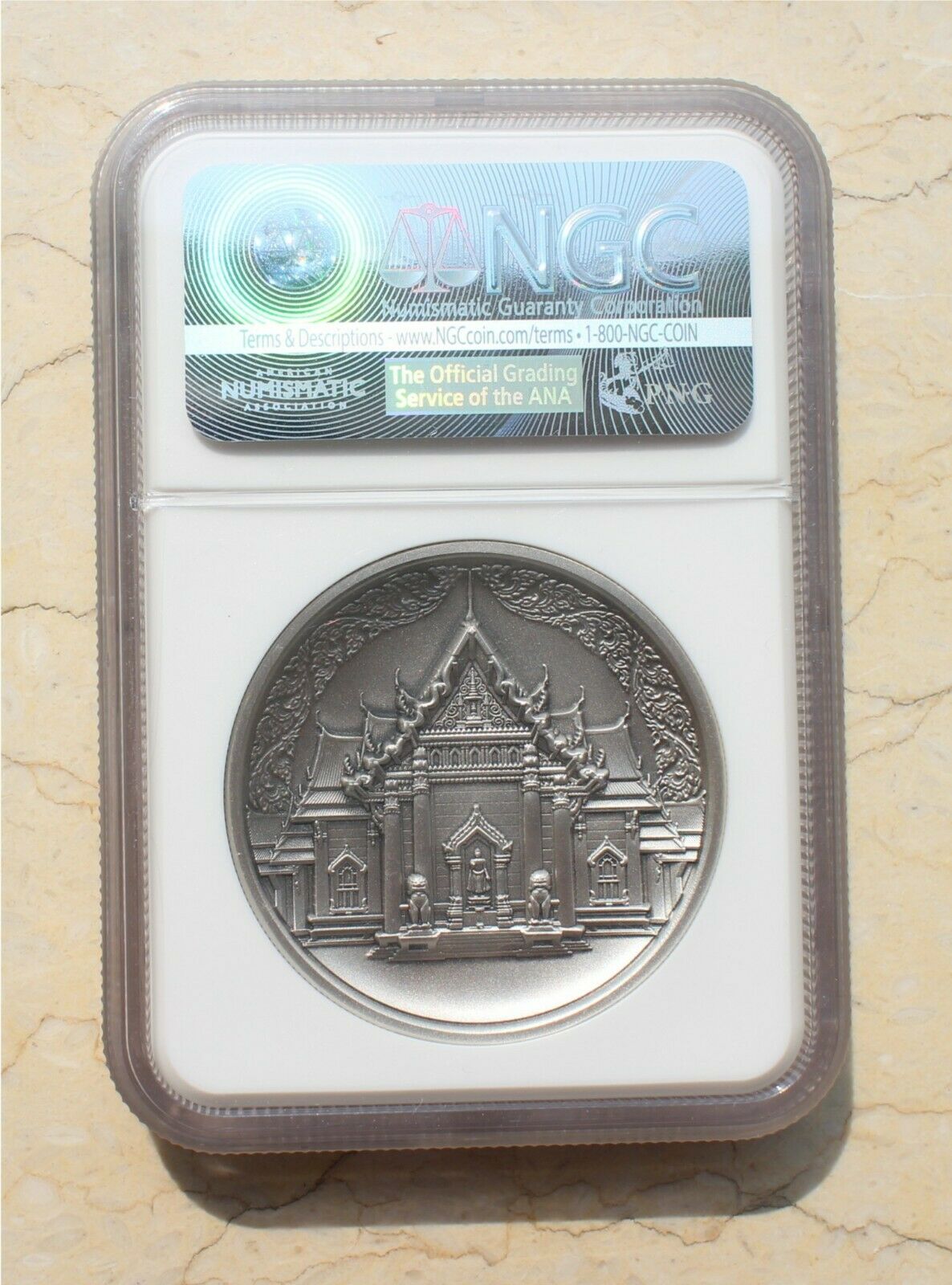 3 Pcs of NGC 70 2018 China Silver 60g Medals - Thailand World Stamp Exhibition - Fresh Stock Dated February 2026