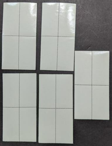 EDW1949SELL : BURUNDI 1964 Scott #68-72 Olympics Blks of 4 + 4 S/S perf & Imperf - Fresh Stock Dated December 2025