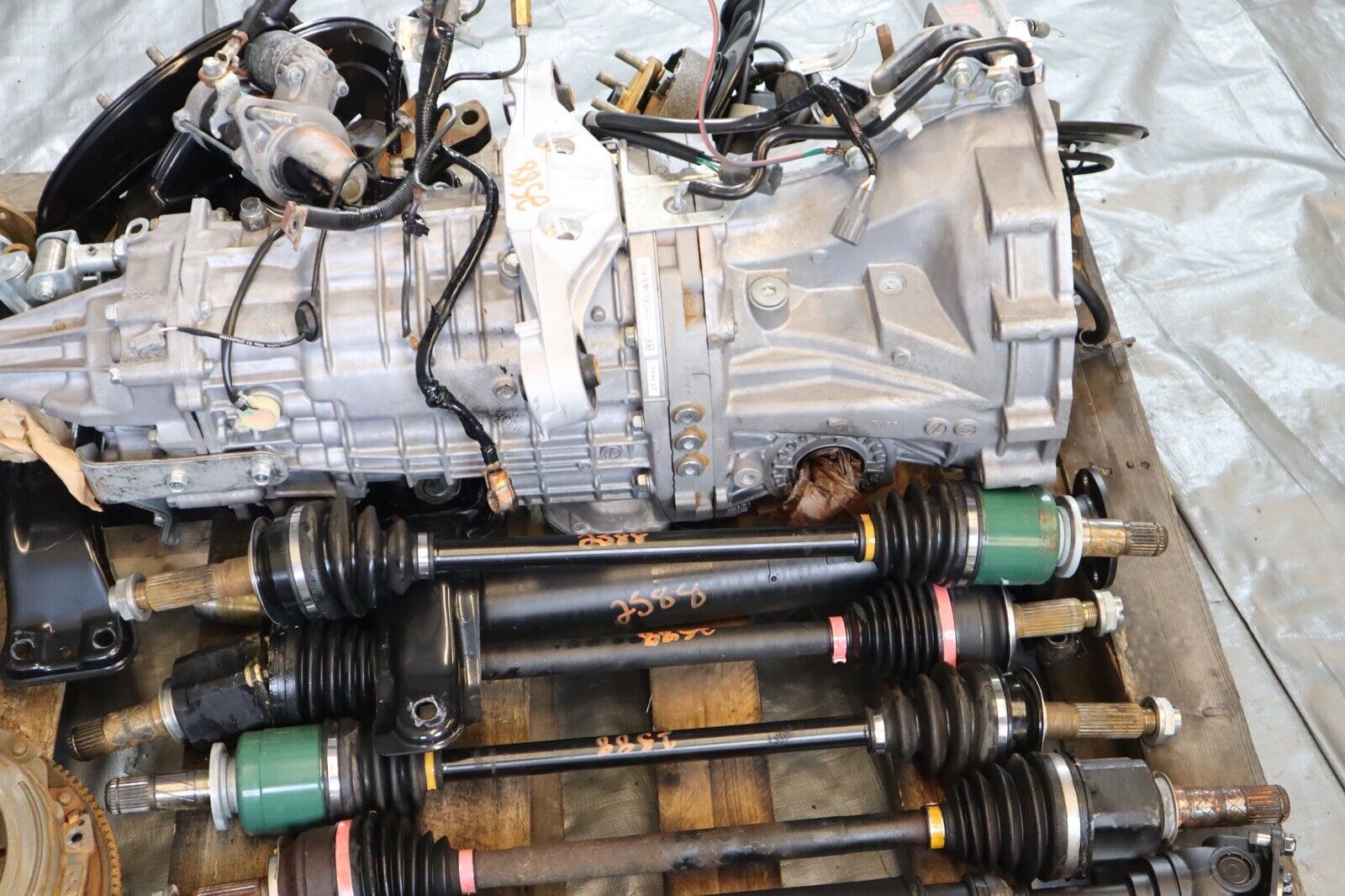 2021 SUBARU IMPREZA WRX STI 6 SPEED TRANSMISSION SWAP TY856UW6AB 10,881 MILES - Fresh Stock Dated February 2026