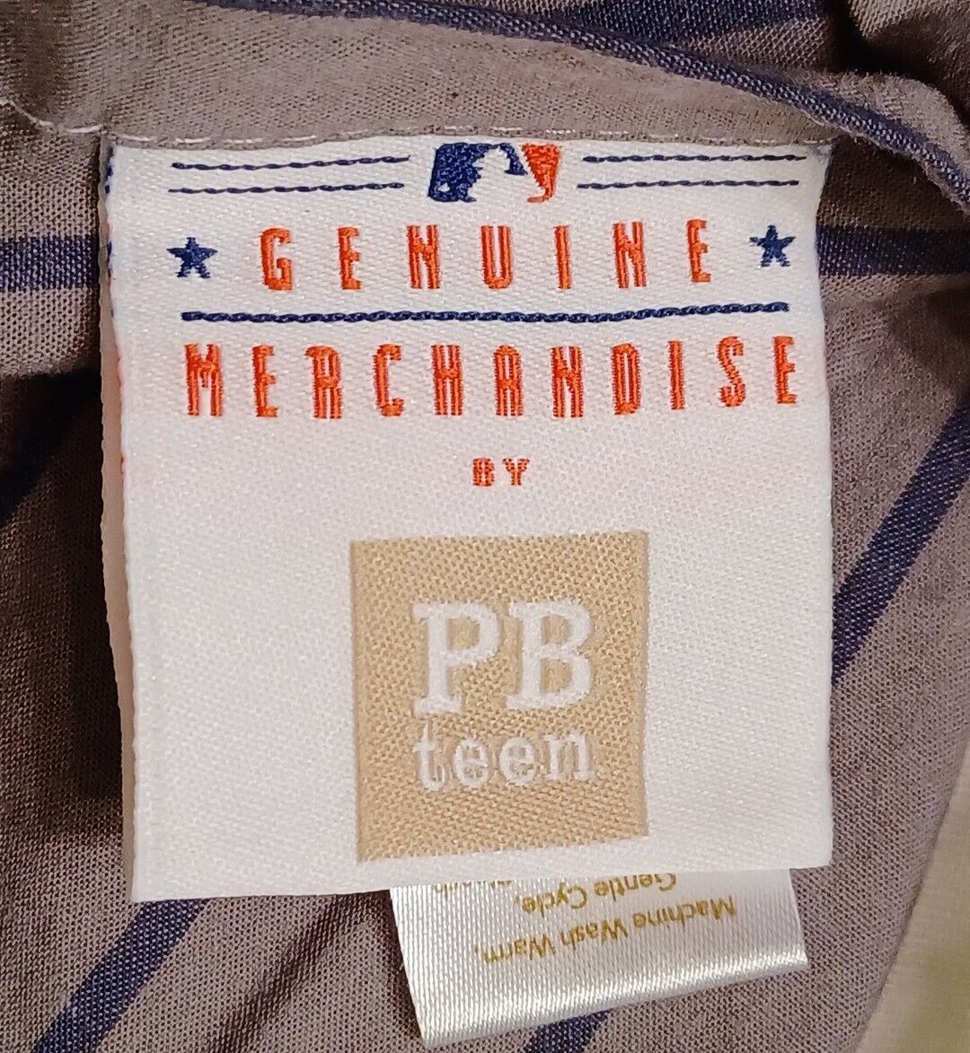 Pottery Barn PB Teen Major League Baseball MLB Quilted Standard Pillow Sham - Fresh Stock Dated February 2026
