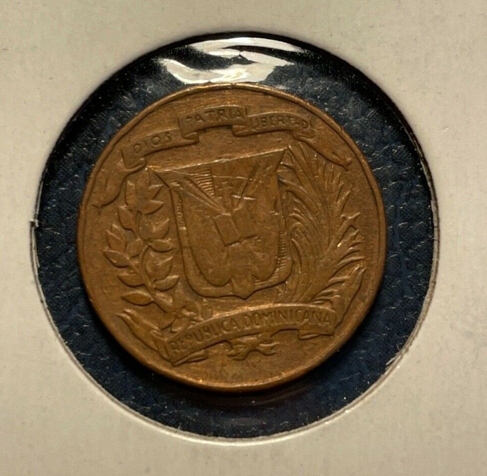 ** DOMINICAN REPUBLIC 1957 (PALM TREE) CENTAVO ** - Fresh Stock Dated February 2026