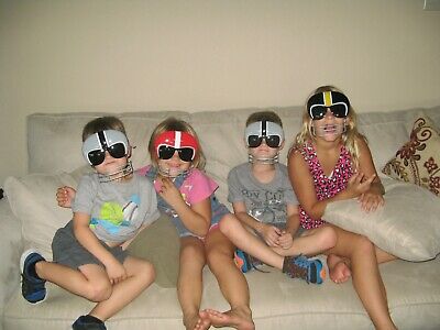 TWO (2) PAIR OF NOVELTY FOOTBALL SUNGLASSES FROM NOVELTY SUNGLASSES .COM - Fresh Stock Dated December 2025