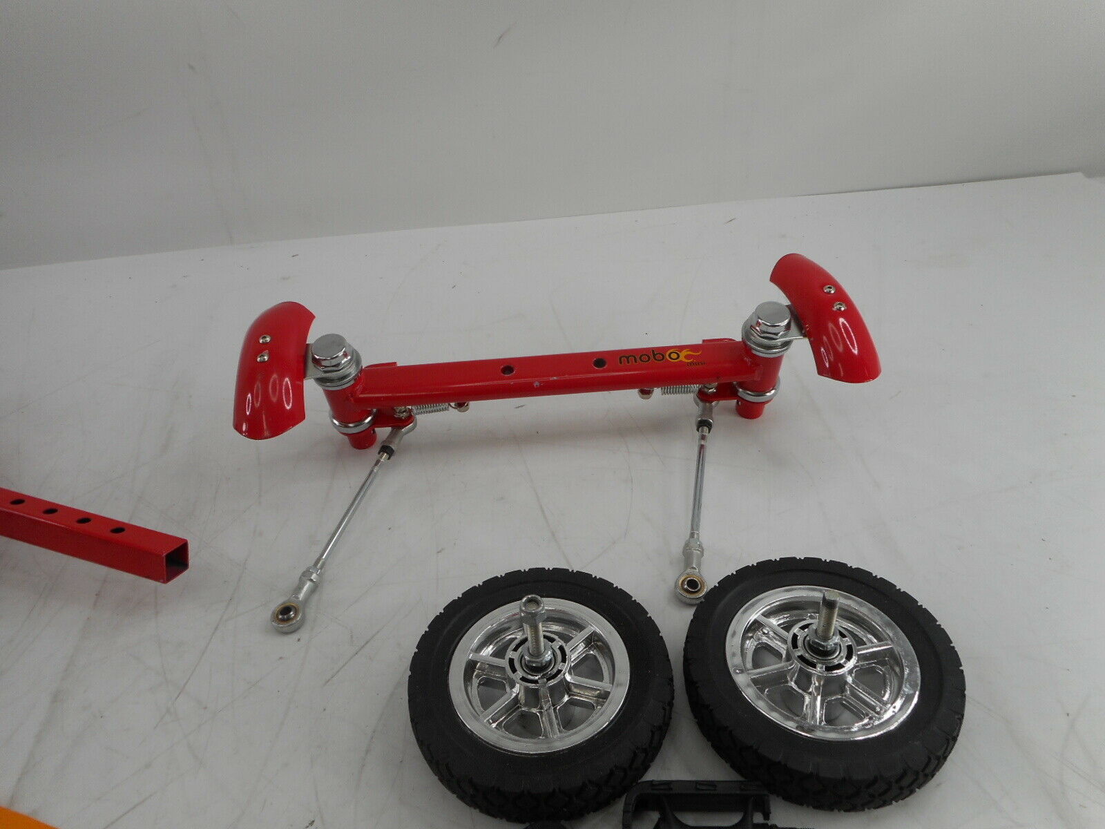 Mobo Cruiser Mini Luxury Three Wheeled Cruiser, Red, 12-Inch - Fresh Stock Dated February 2026