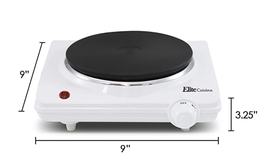 Estufas Electricas Estufa Electrica Portatil Hornilla Cocina 1000W - Fresh Stock Dated December 2025