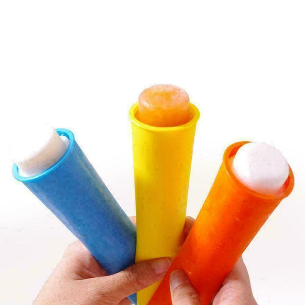 6pcs/set Silicone Popsicle Mold Ice Lolly Mold Ice Maker Ice Mold New Snack Z6T5 - Fresh Stock Dated February 2026