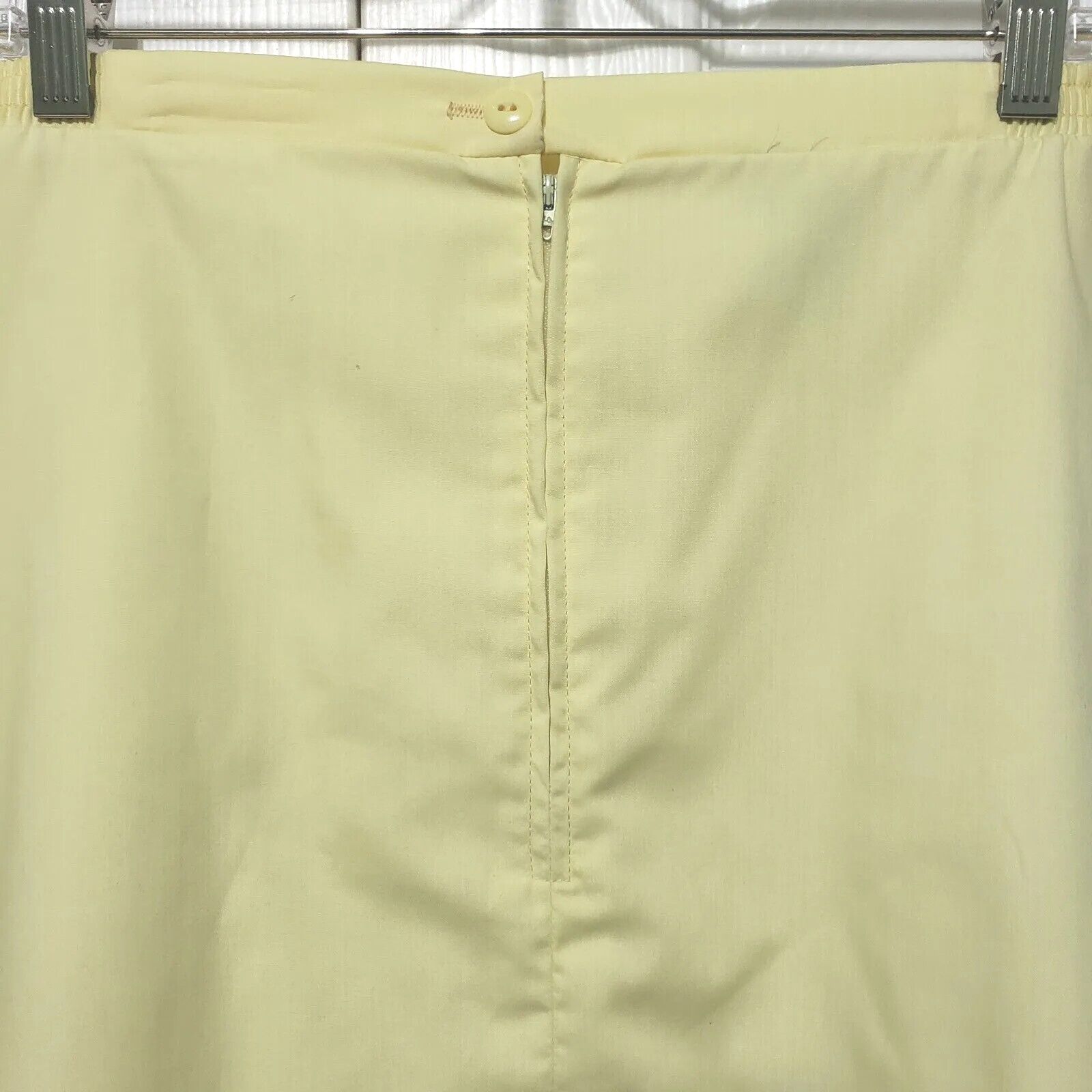 VTG Vested Gentress Yellow Skirt Skort Golfing Pockets Women Sz 16 Original Tags - Fresh Stock Dated March 2026
