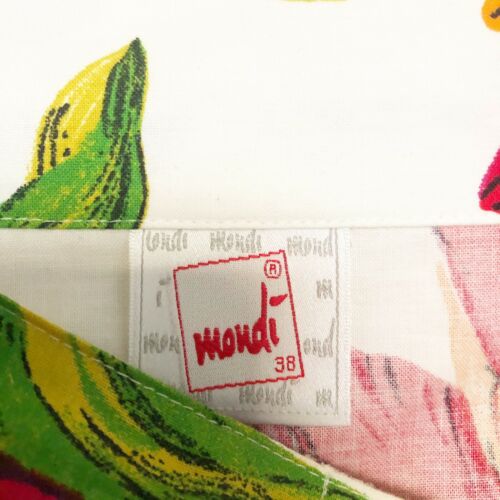 Vintage Mondi by Escada Womens Size 38 Pencil Skirt Bold Tulip Flower Print Chic - Fresh Stock Dated February 2026