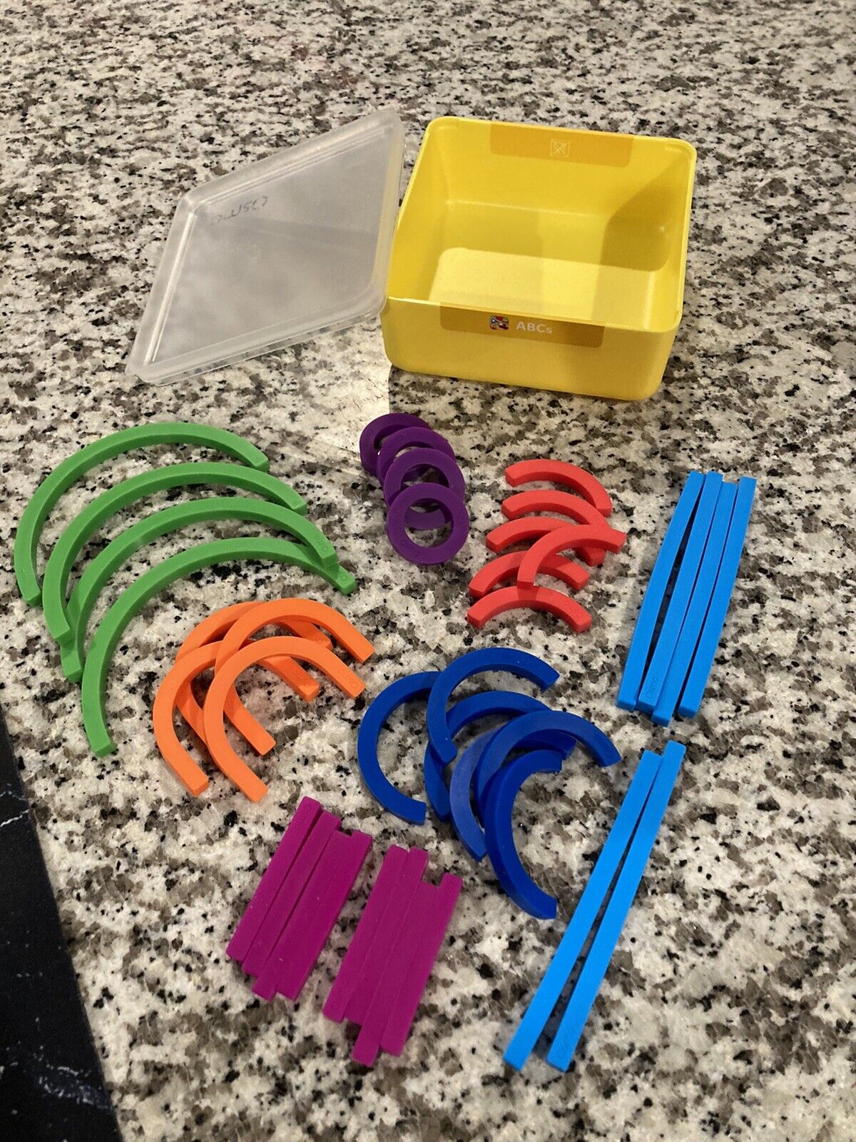 Osmo Little Genius Sticks & Rings ABCs & Squiggle Magic, Toy - Fresh Stock Dated February 2026