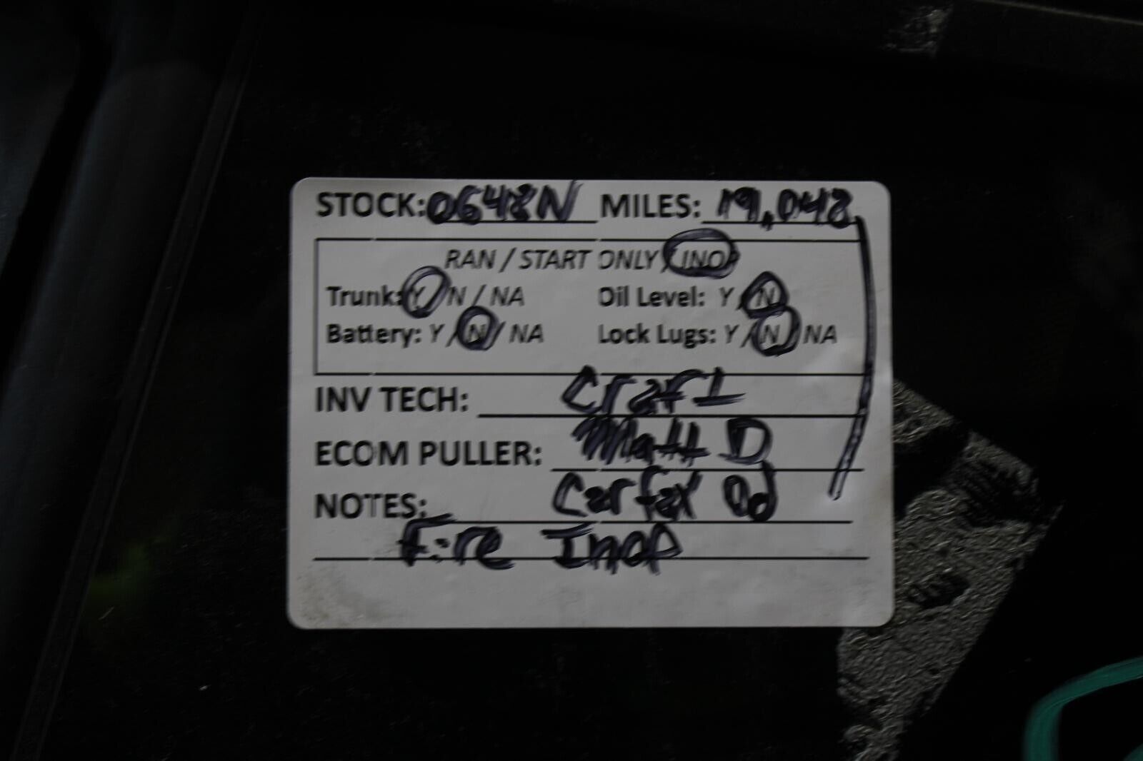 MUSTANG Transmission MT 5.0L 18 - Fresh Stock Dated February 2026