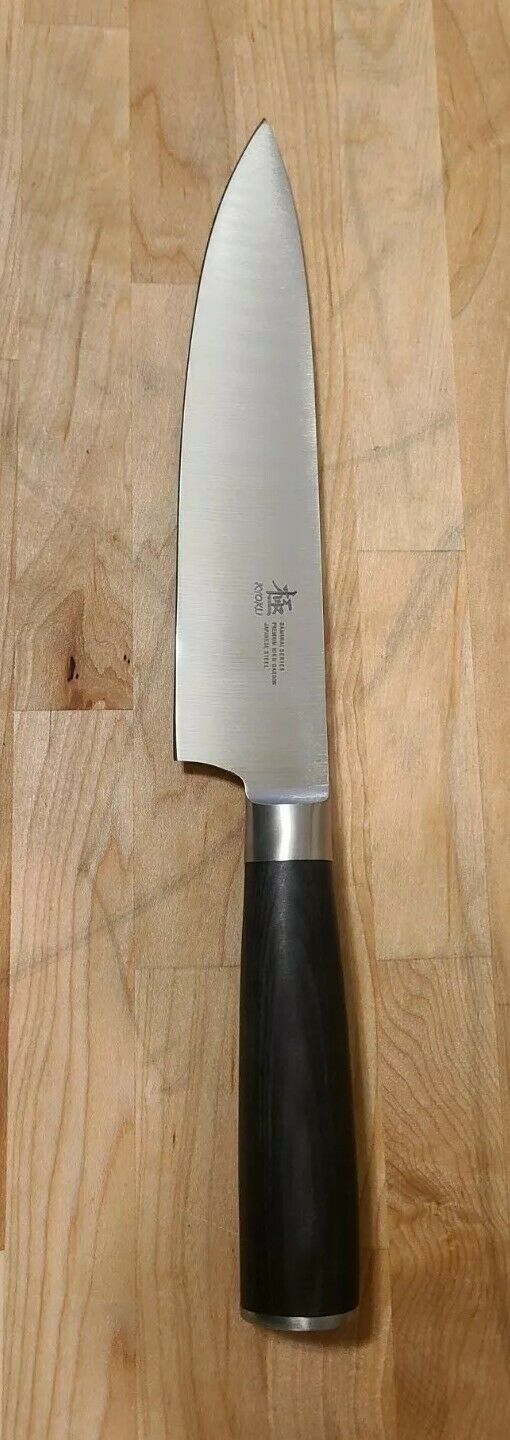Kyoku Samurai Series , 8 Inch Japanese Gyuto Chef's Knife,  Open Box - Fresh Stock Dated December 2025
