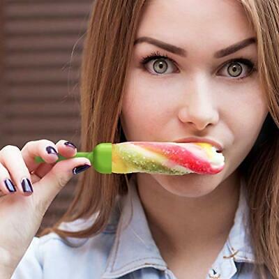 6 Pcs Popsicle Molds With Sticks Ice Pop Maker BPA Free Silicone Funnel Safe - Fresh Stock Dated February 2026