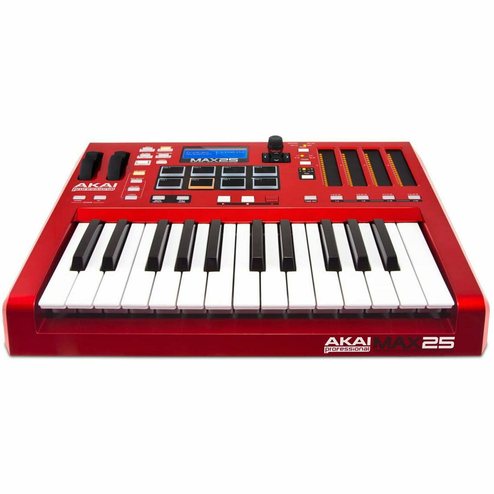 Akai Professional MAX25 25-Key USB MIDI Keyboard & Drum Pad Controller - Fresh Stock Dated February 2026