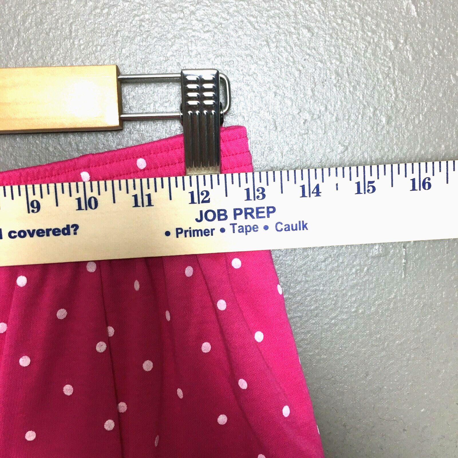 Peter Popovich Skirt Womens Medium Vintage Pink Polka Dots Made in USA - Fresh Stock Dated March 2026