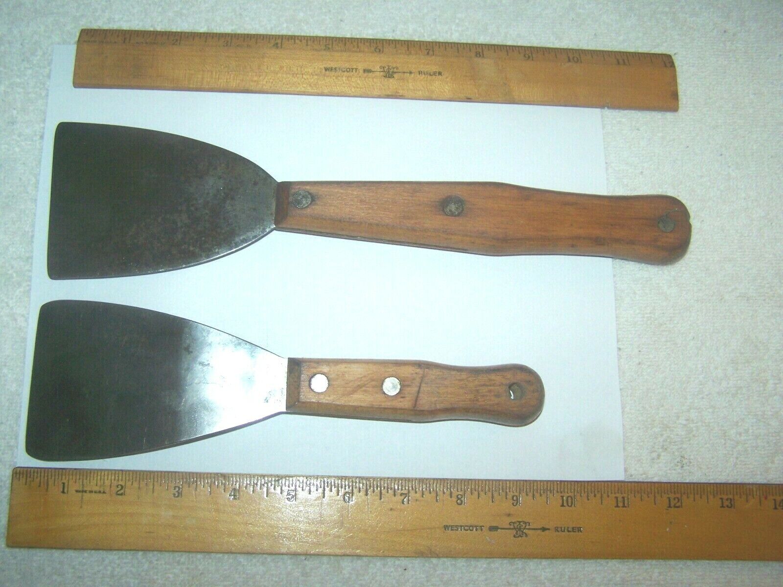 2 Rare Hyde Thick Metal Scrapping Tools # C-8 & C71 - Fresh Stock Dated February 2026