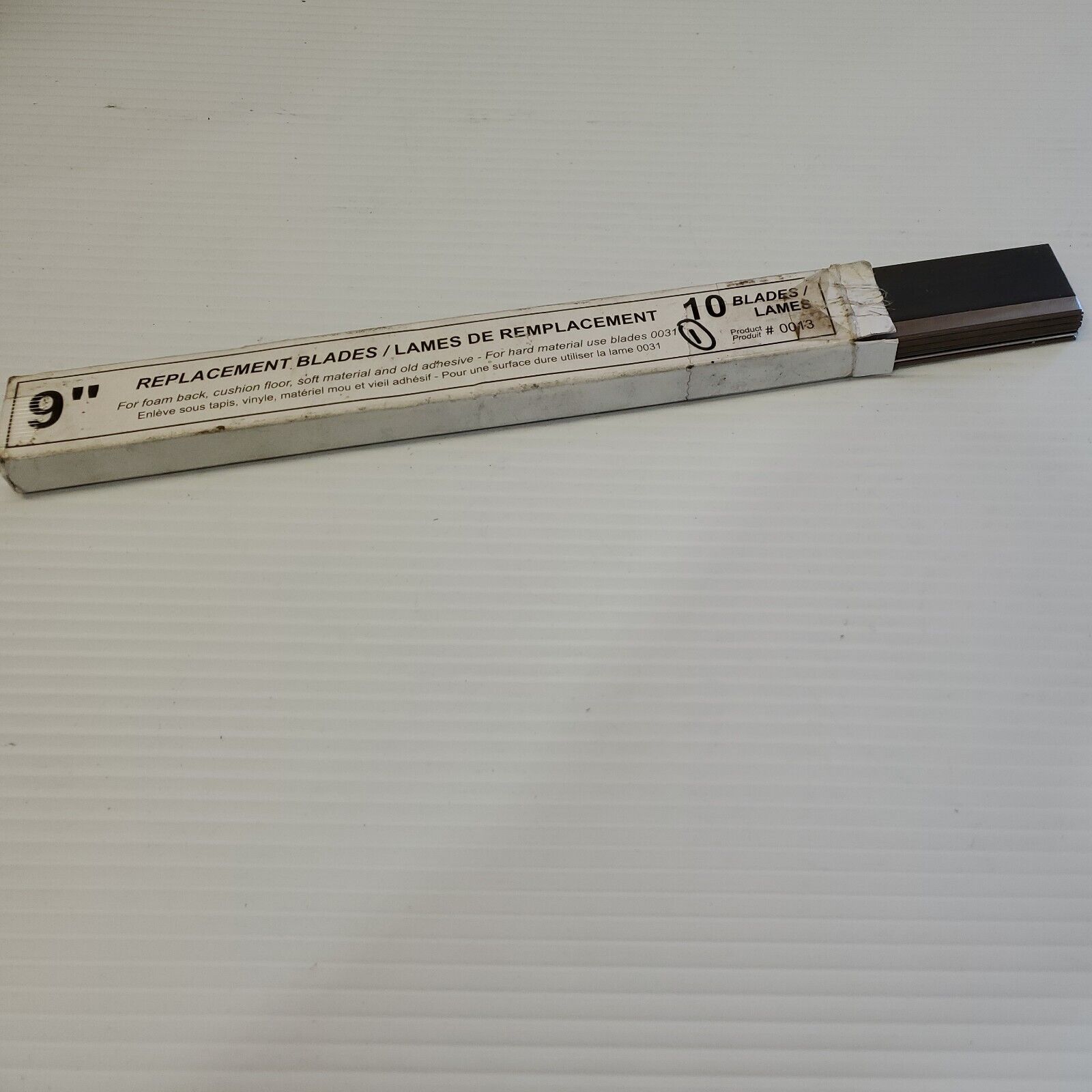 Eddy Floor Machine Scraper Blades 0013 (10) - Fresh Stock Dated February 2026