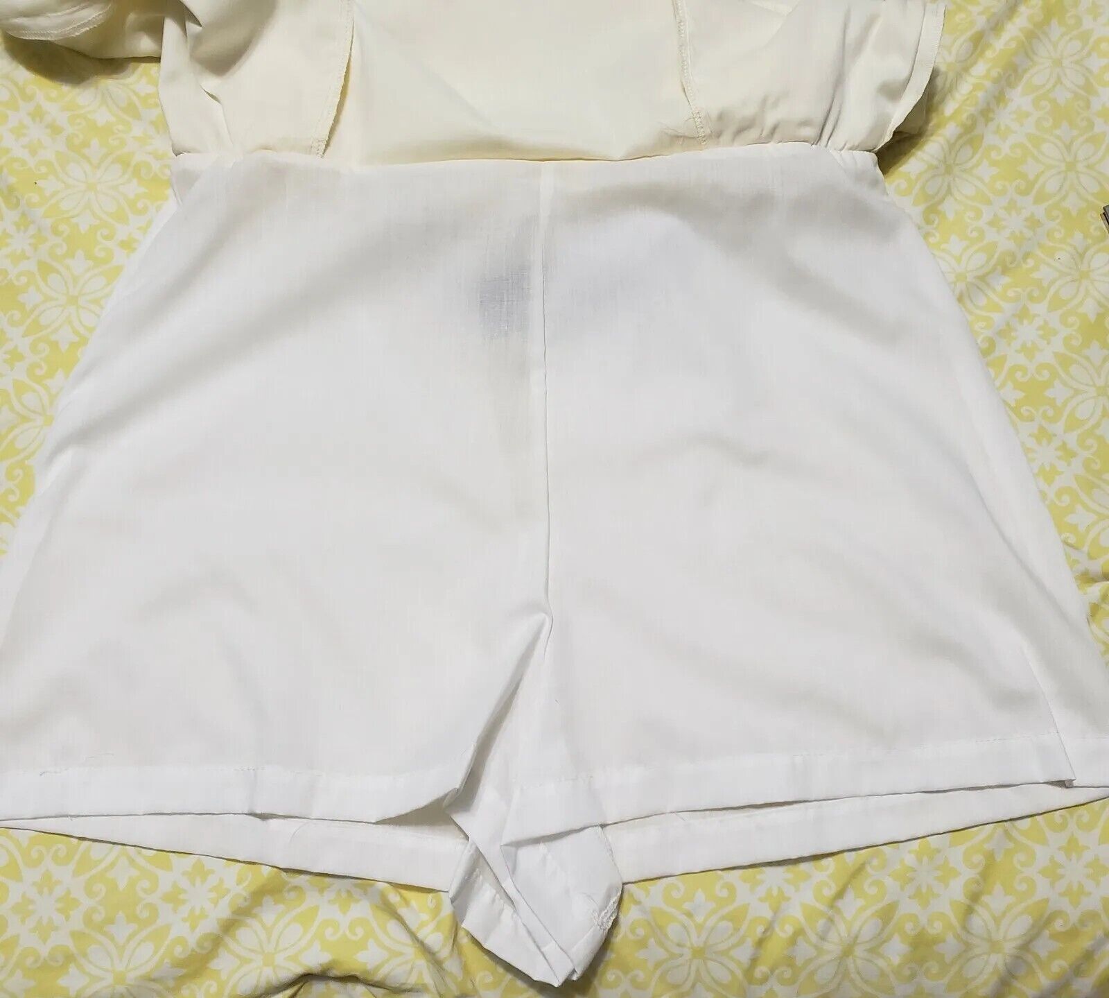 VTG Vested Gentress Yellow Skirt Skort Golfing Pockets Women Sz 16 Original Tags - Fresh Stock Dated March 2026