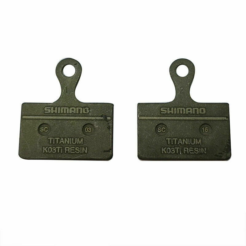 SHIMANO G03S A01S J02A J03A J04C Disc Brake Pads Resin Metal Cooling Fins XTR XT - Fresh Stock Dated December 2025