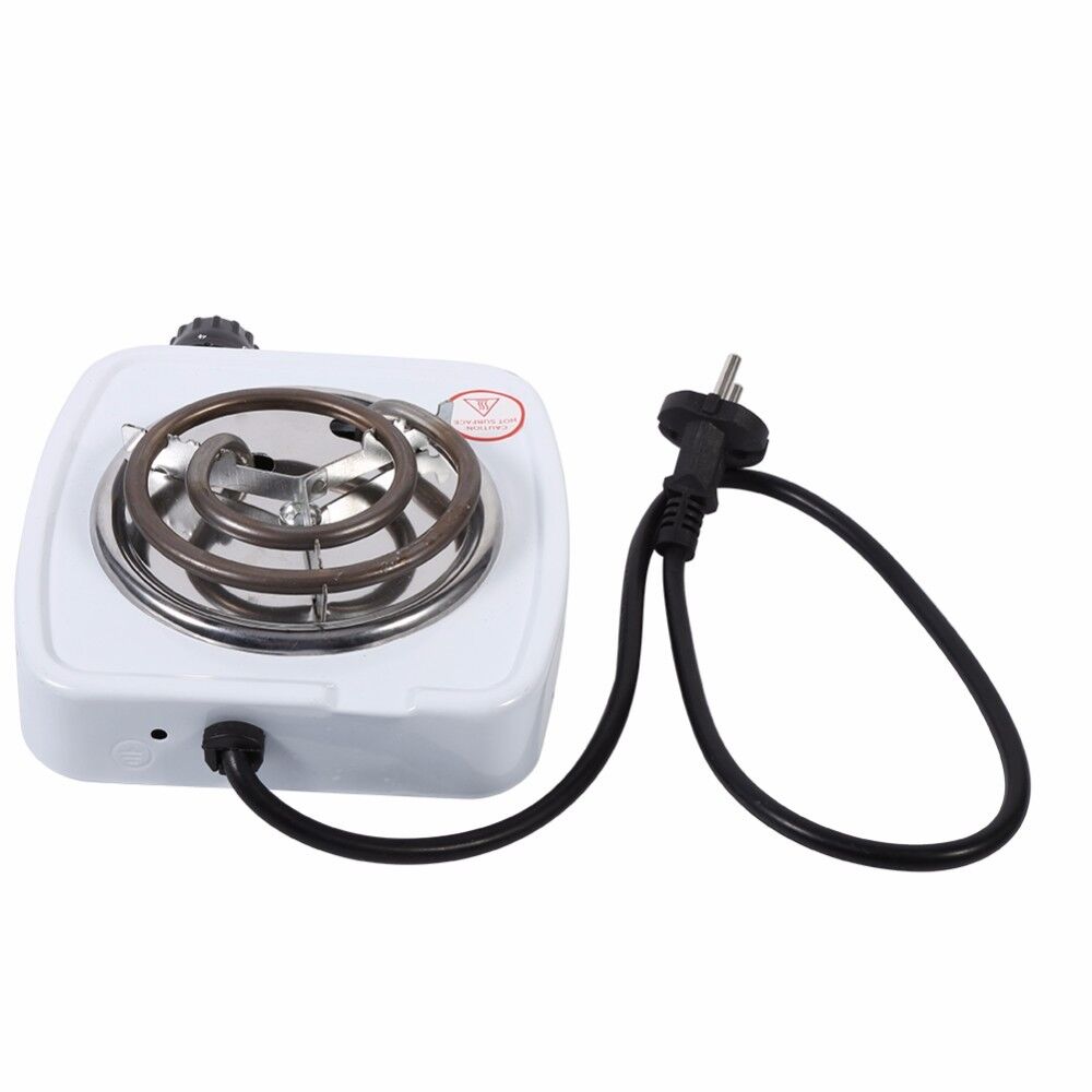 Iron Burner Electric Stove Hot Plate Home Kitchen Cooker Coffee Heater EU Plug - Fresh Stock Dated February 2026
