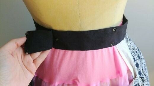 Vintage 1950s Mexican Hand Printed Sequin Novelty Print Full Circle Skirt Black - Fresh Stock Dated December 2025