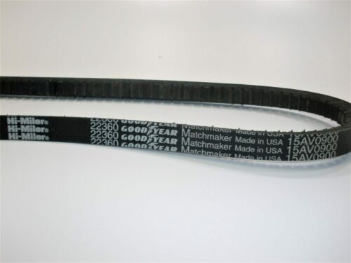 Goodyear 22360 15AV0900 Hi-Miler Matchmaker Engine Motor V-Belt *NEW*FREE SHIP* - Fresh Stock Dated February 2026