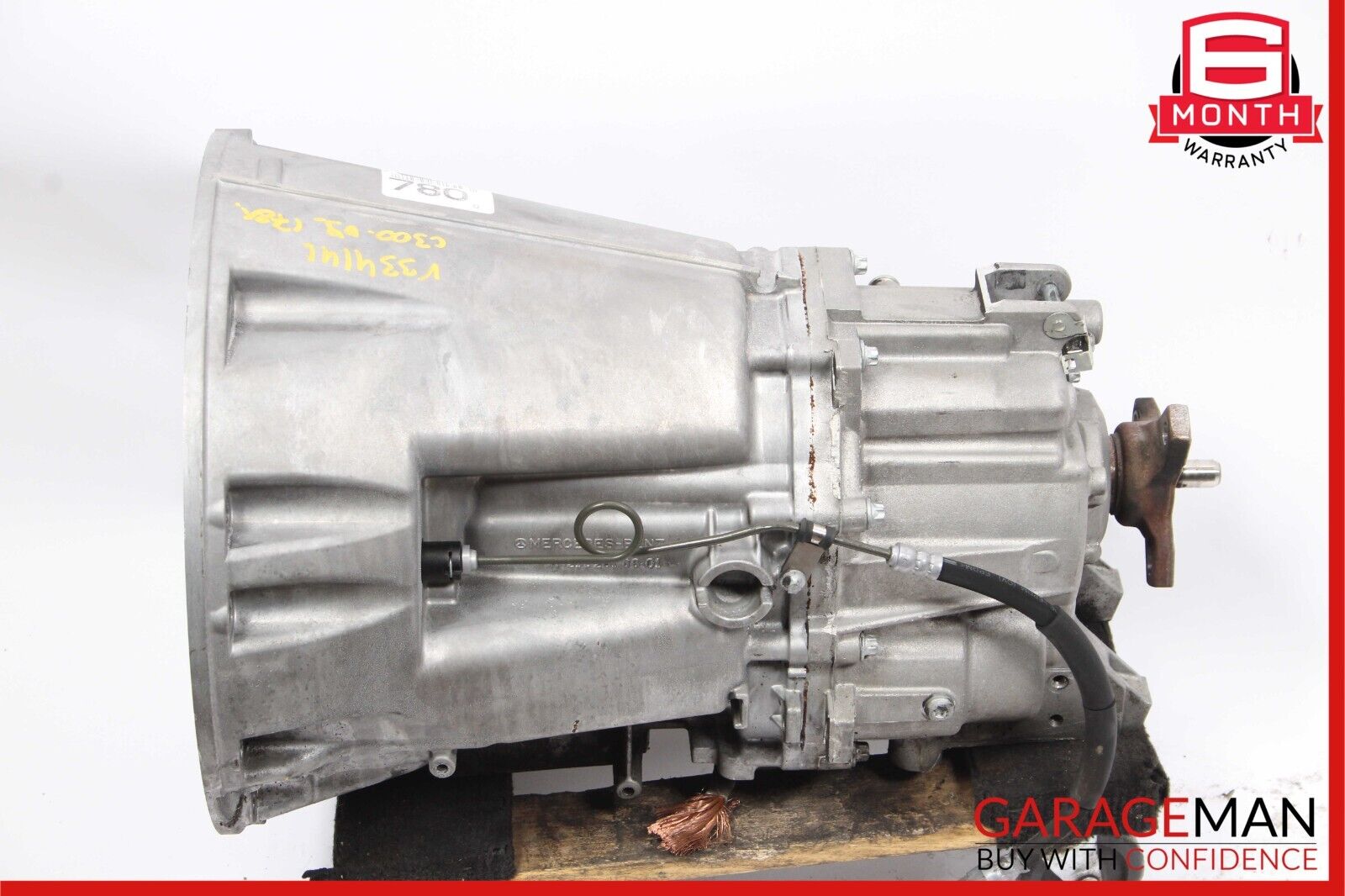 08-11 Mercedes W204 C300 Manual 6 Speed Trans Transmission Assembly RWD 178k - Fresh Stock Dated February 2026