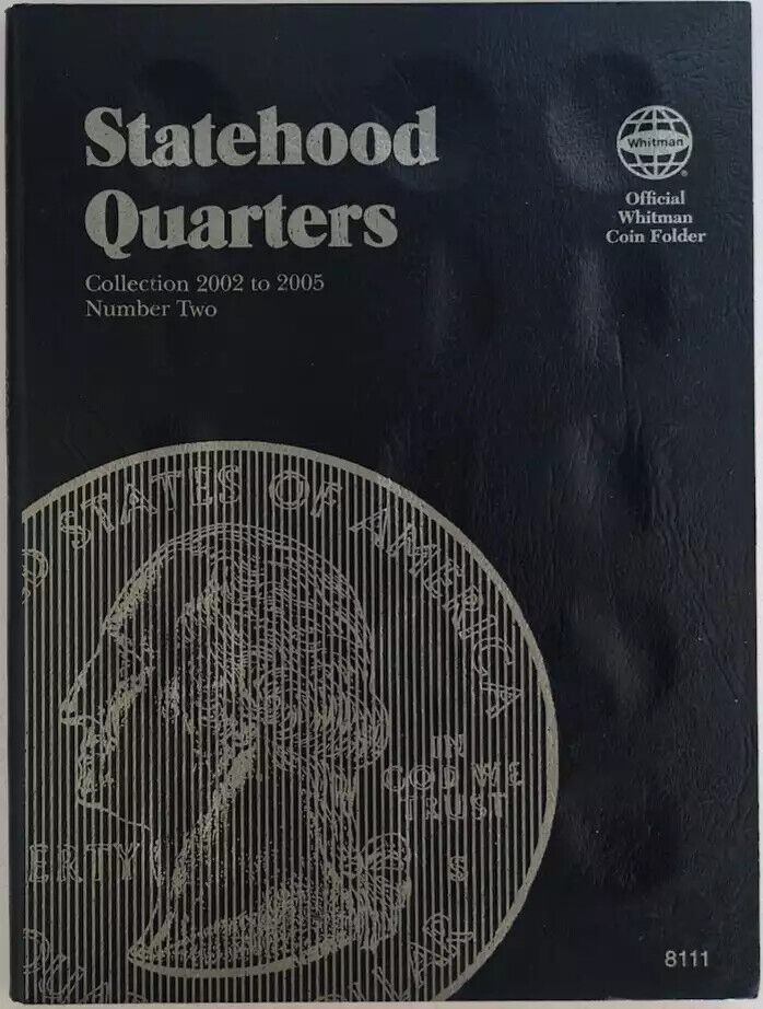 1999-2008 USED STATEHOOD QUARTERS FOLDERS - LOTS OF 7, 2 & 1 - Fresh Stock Dated February 2026