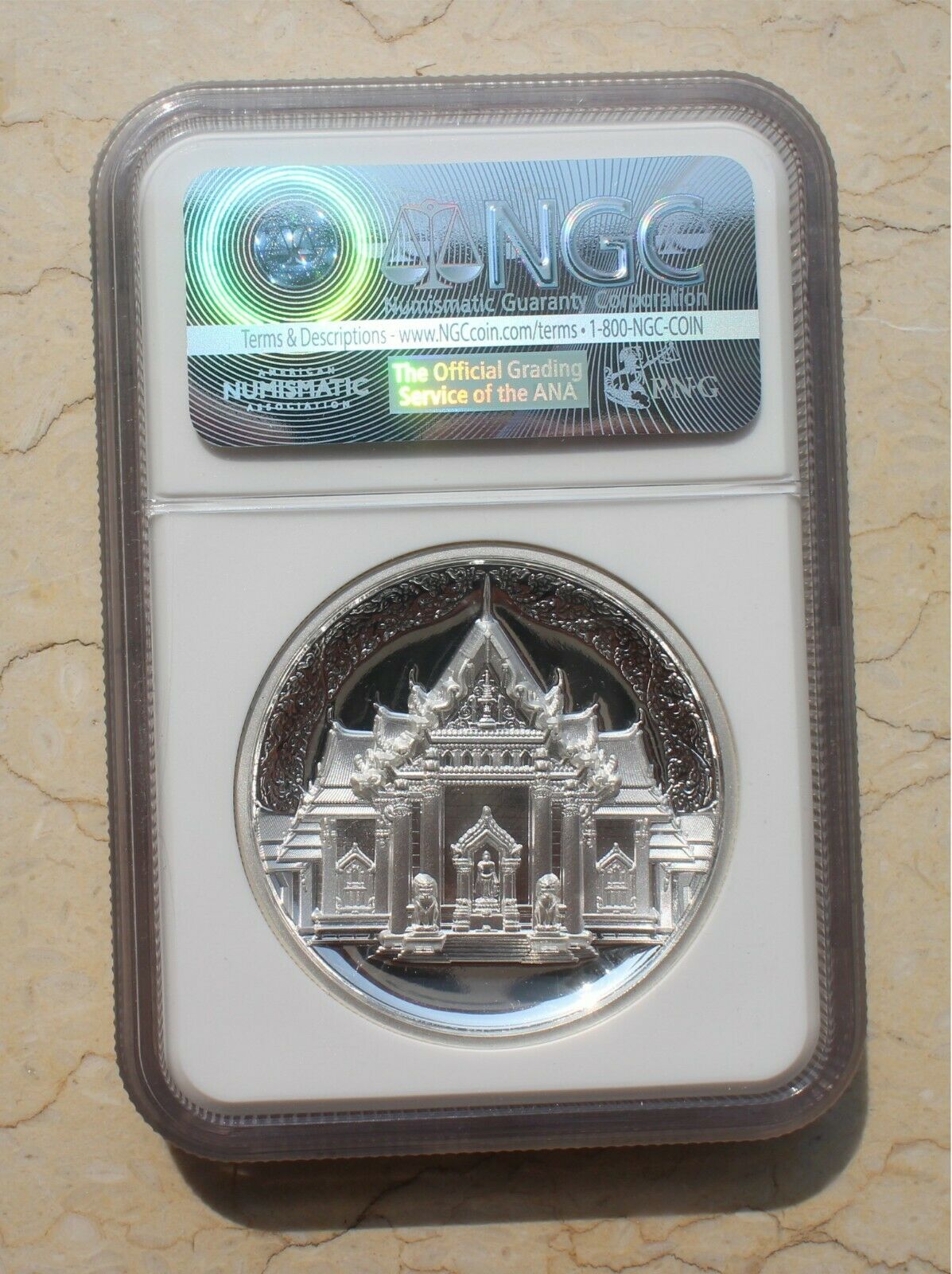 3 Pcs of NGC 70 2018 China Silver 60g Medals - Thailand World Stamp Exhibition - Fresh Stock Dated February 2026