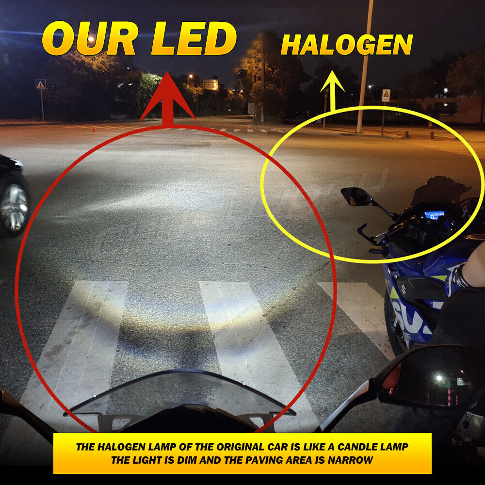 2X 9005 LED Headlights Bulbs For Can-Am Outlander 500 650 800R 1000 /MAX 8000LM - Fresh Stock Dated February 2026