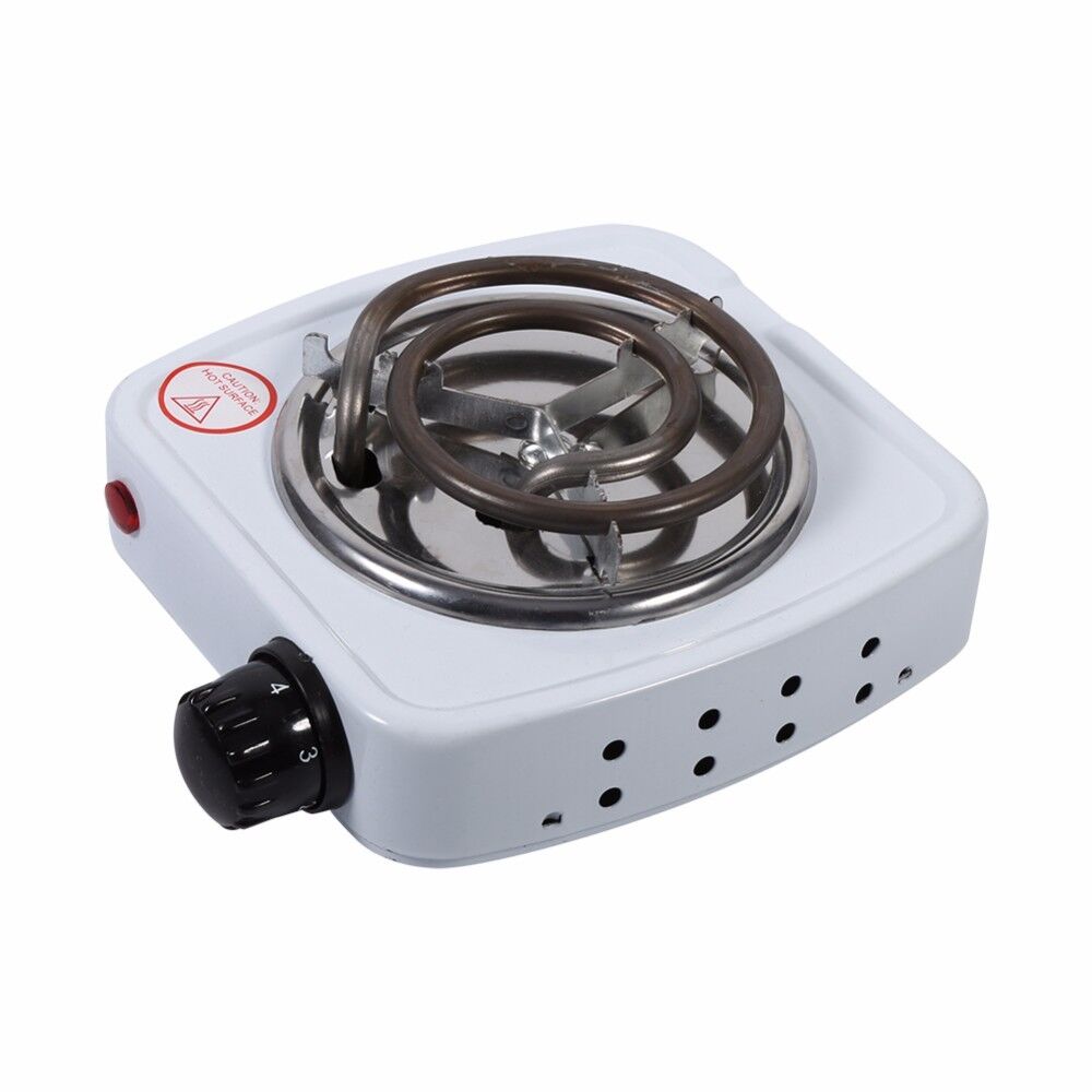 Iron Burner Electric Stove Hot Plate Home Kitchen Cooker Coffee Heater EU Plug - Fresh Stock Dated February 2026