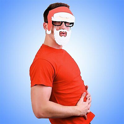 SUN-STACHE Christmas Glasses- Santa Claus -100% UV Protection -Lot of TWO - Fresh Stock Dated February 2026