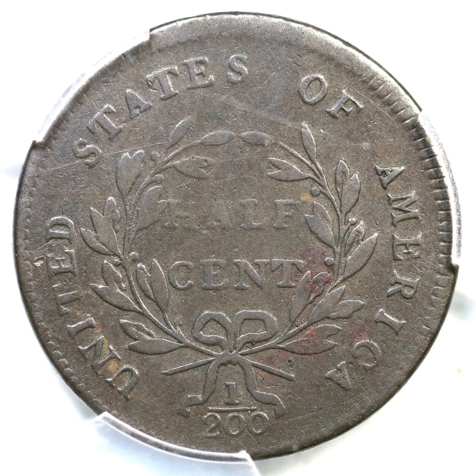 1797 C-1 R-2 PCGS F 15 1 Above 1 Liberty Cap Half Cent Coin 1/2c - Fresh Stock Dated February 2026