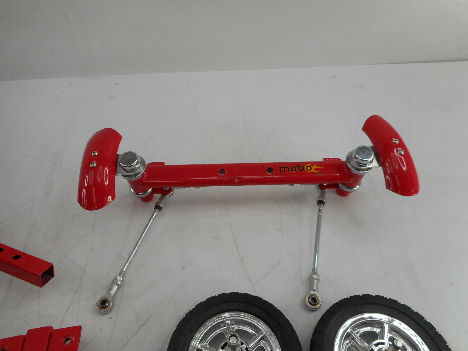 Mobo Cruiser Mini Luxury Three Wheeled Cruiser, Red, 12-Inch - Fresh Stock Dated February 2026