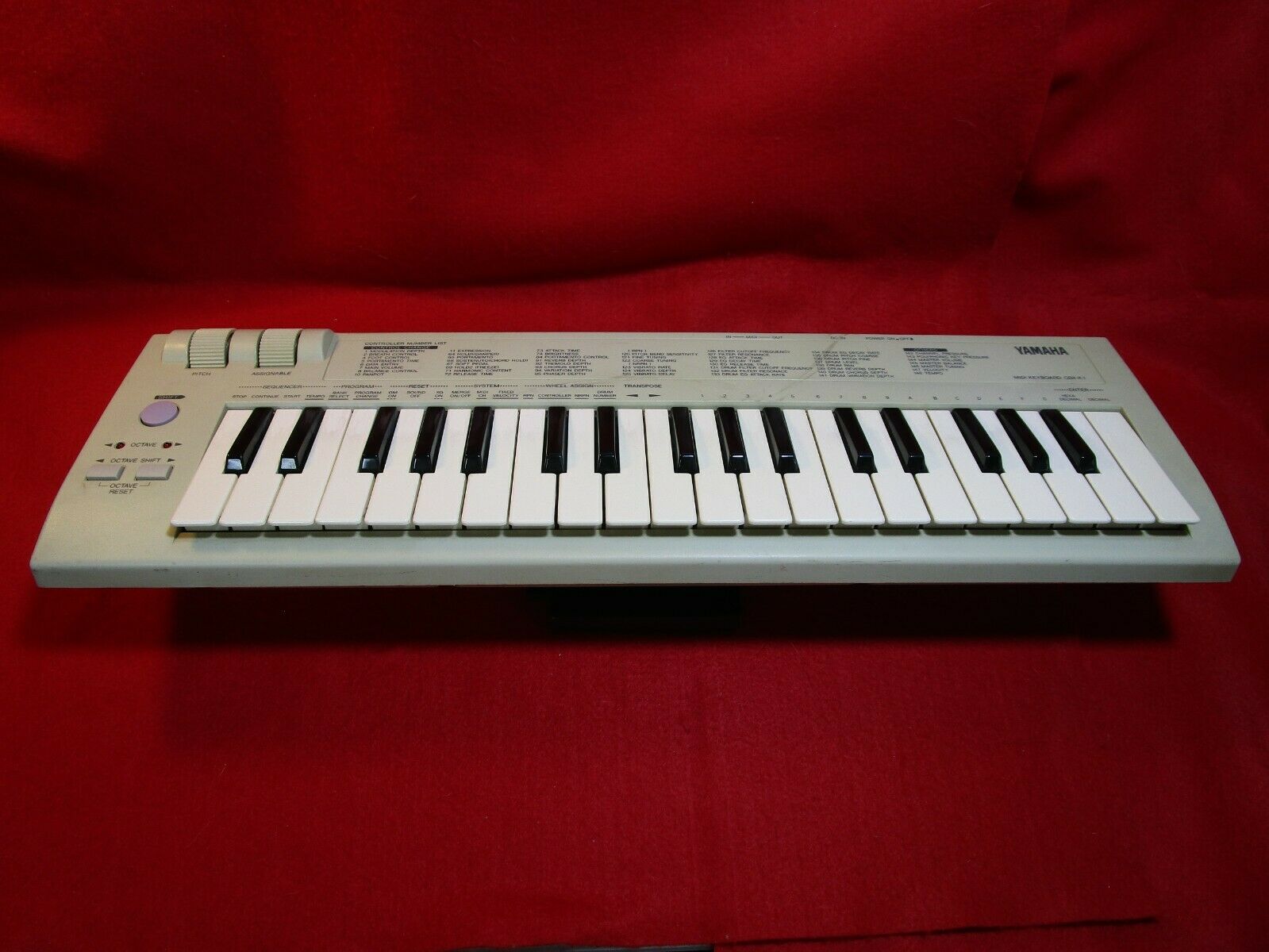 YAMAHA CBX-K1 37keys MINI MIDI KEYBOARD CONTROLLER Tested Expedited shipping - Fresh Stock Dated February 2026