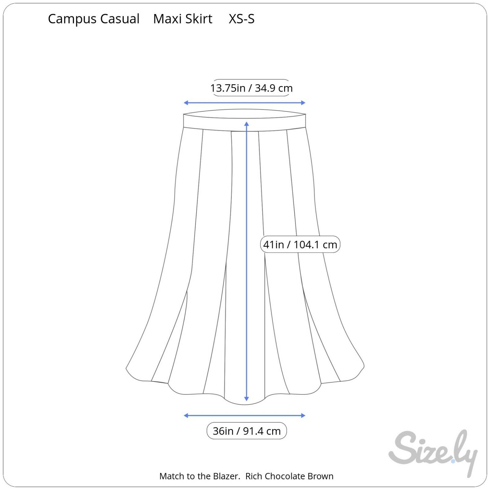 70’s Vintage Campus Casuals California MAXI SKIRT & BLAZER Crushed Velvet  BROWN - Fresh Stock Dated March 2026