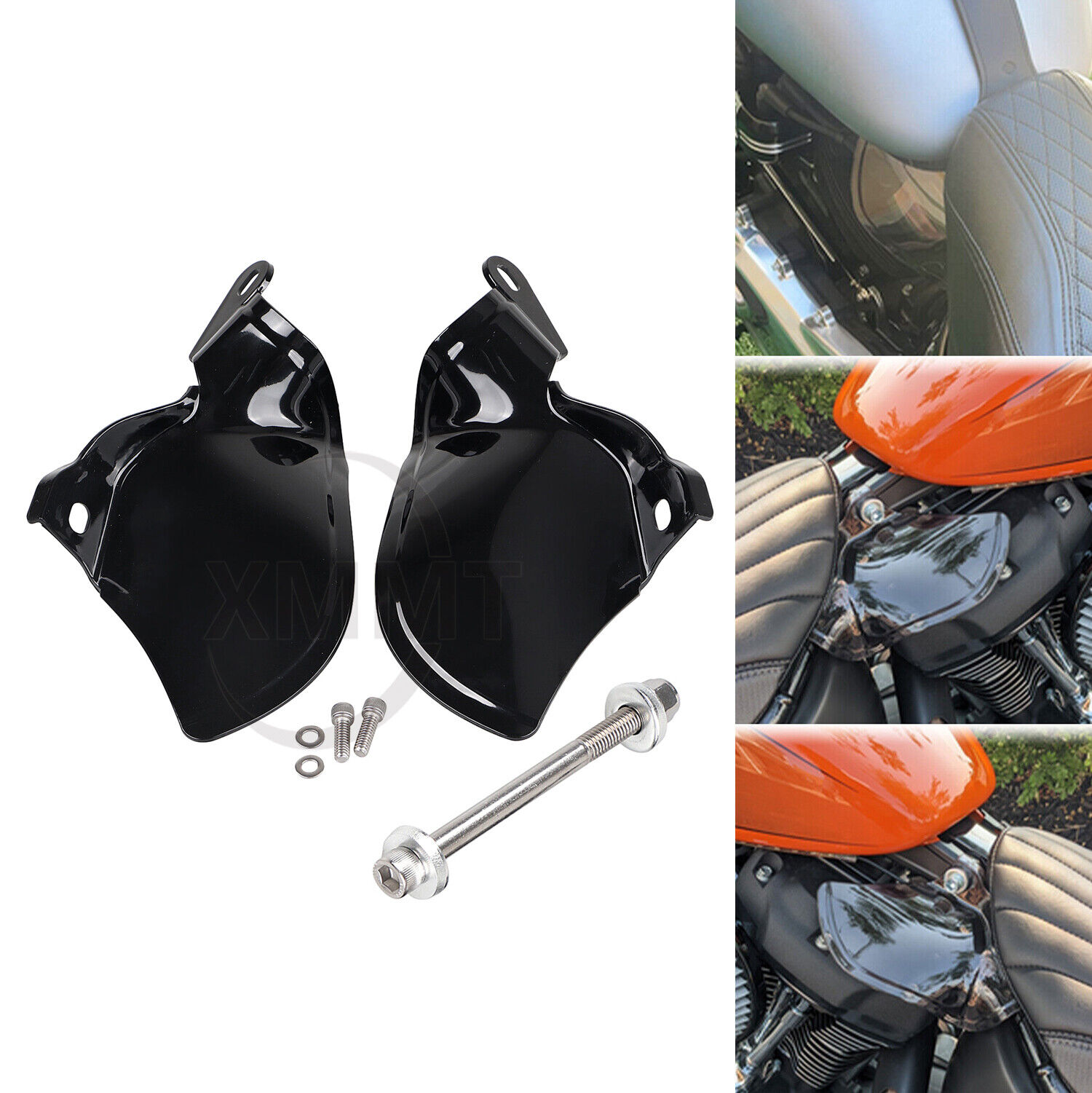 Saddle Shield Air Heat Deflector For Harley Fat Boy Heritage Classic FLHCS 114 - Fresh Stock Dated February 2026