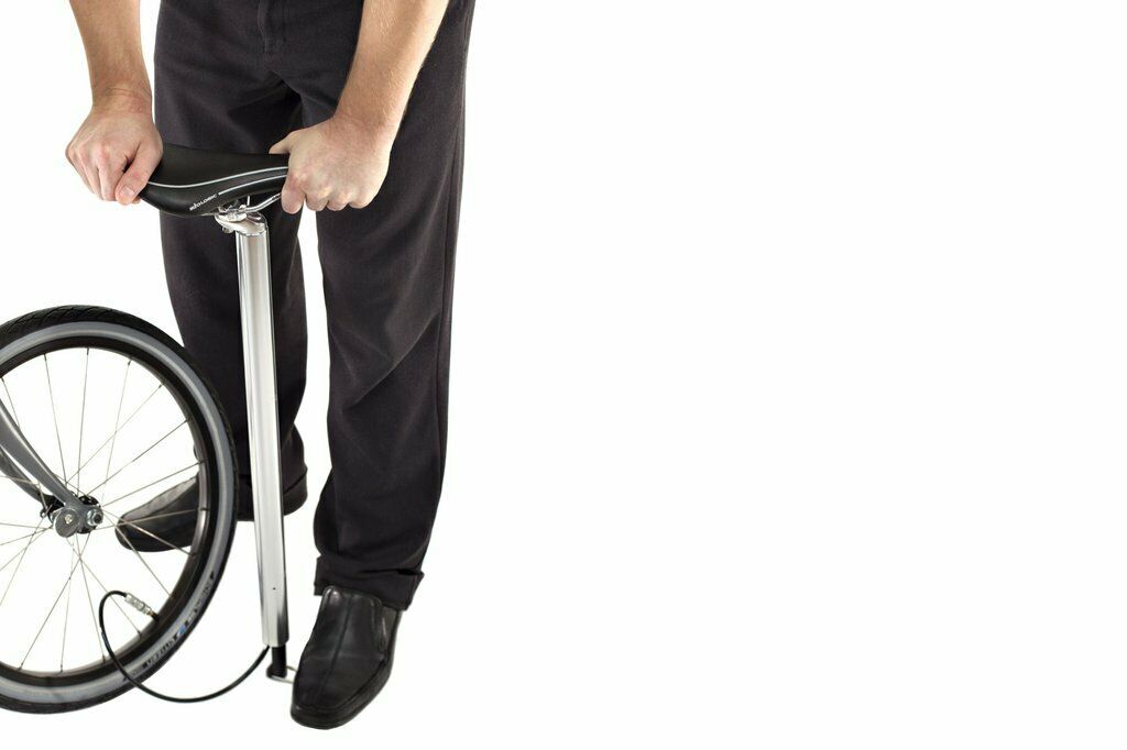 Biologic Postpump 2.0 Seatpost Bike Pump - Silver - Fresh Stock Dated February 2026