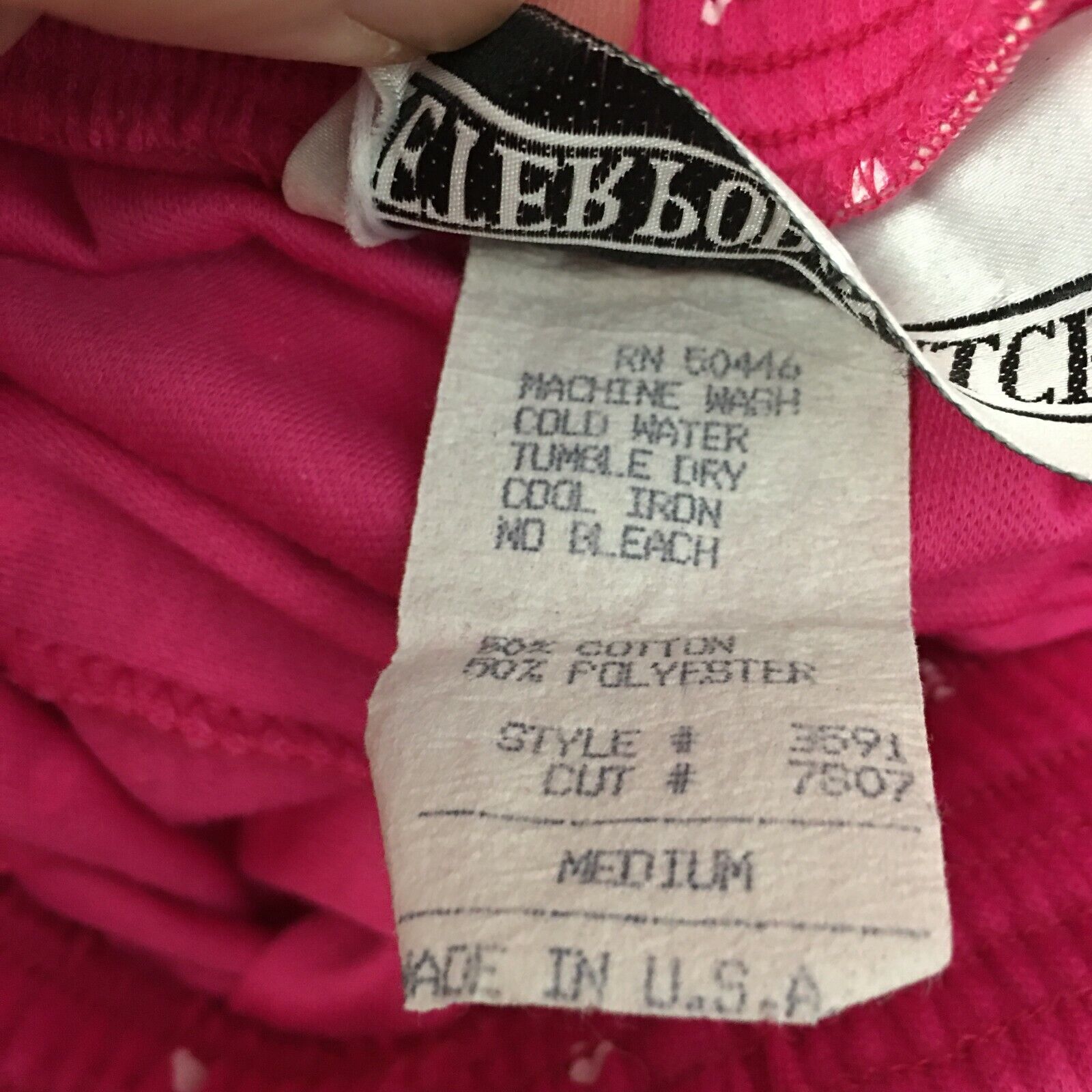 Peter Popovich Skirt Womens Medium Vintage Pink Polka Dots Made in USA - Fresh Stock Dated March 2026